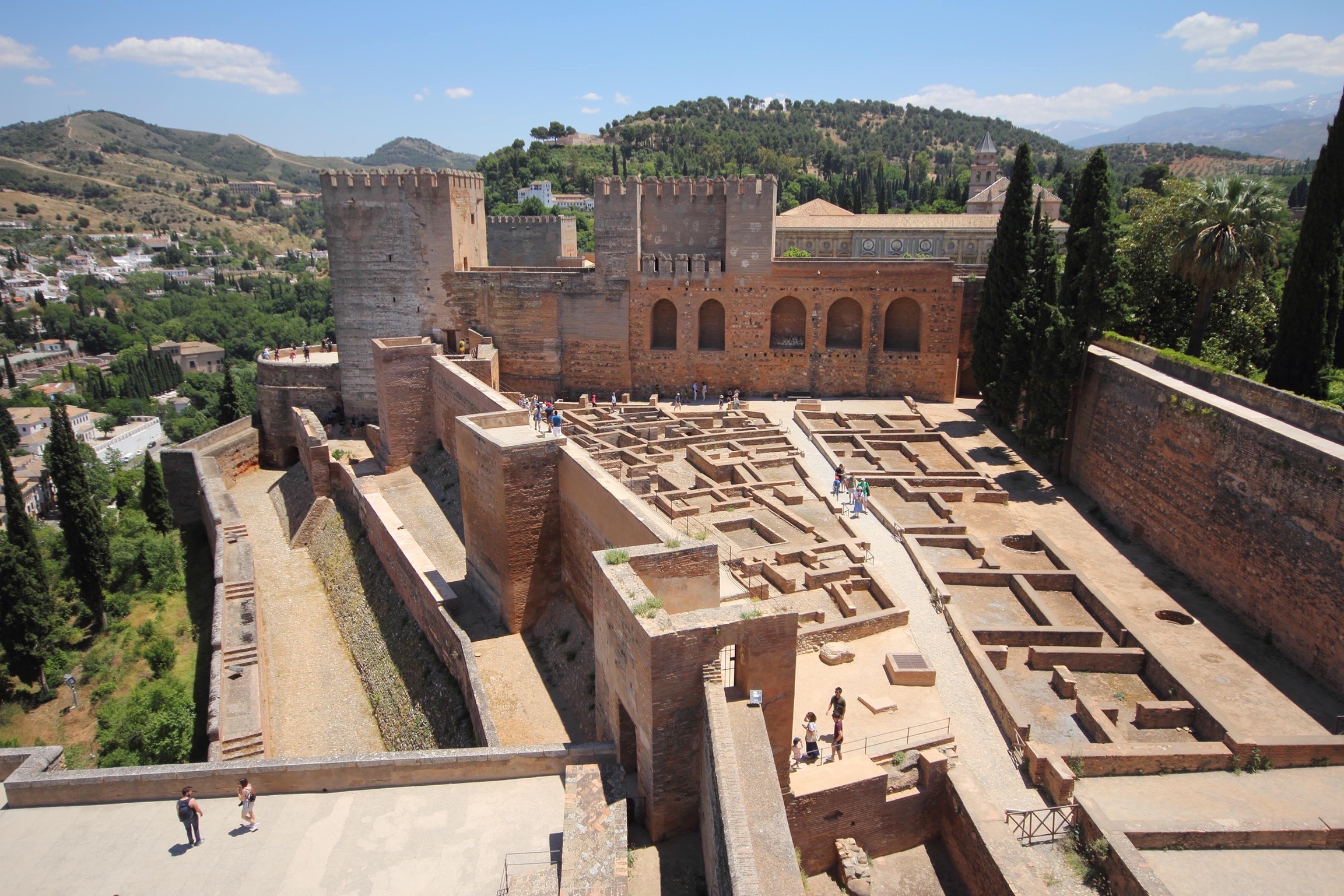 Alcazaba de la Alhambra. Plaza de Armas